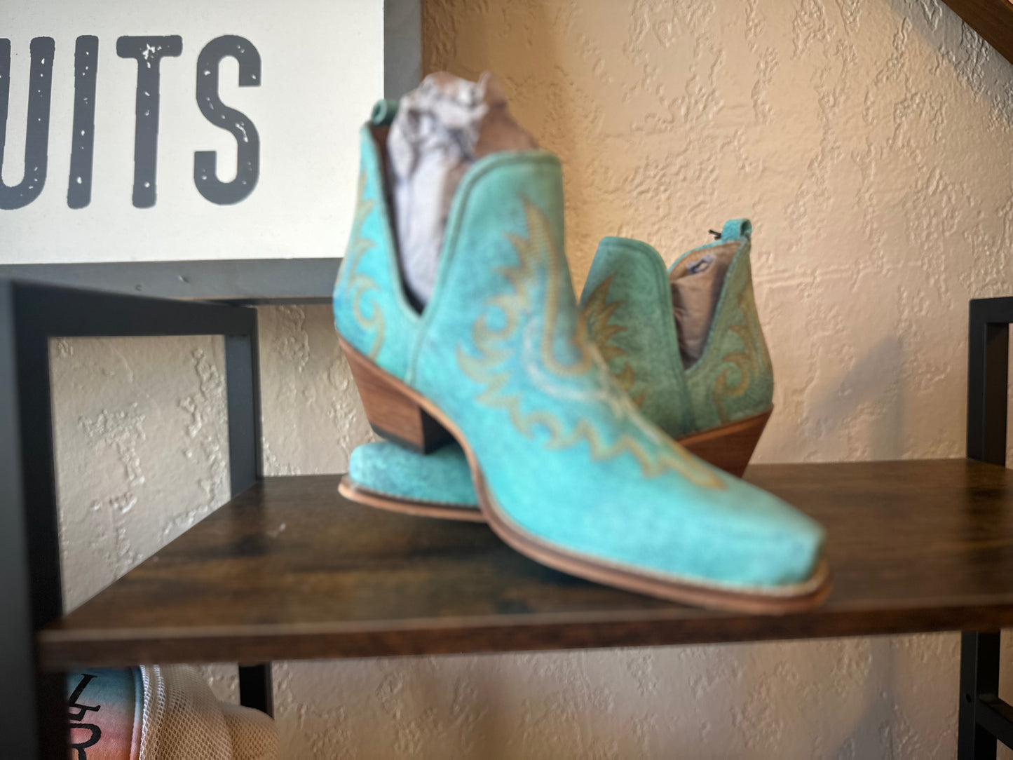 Western Leather Booties