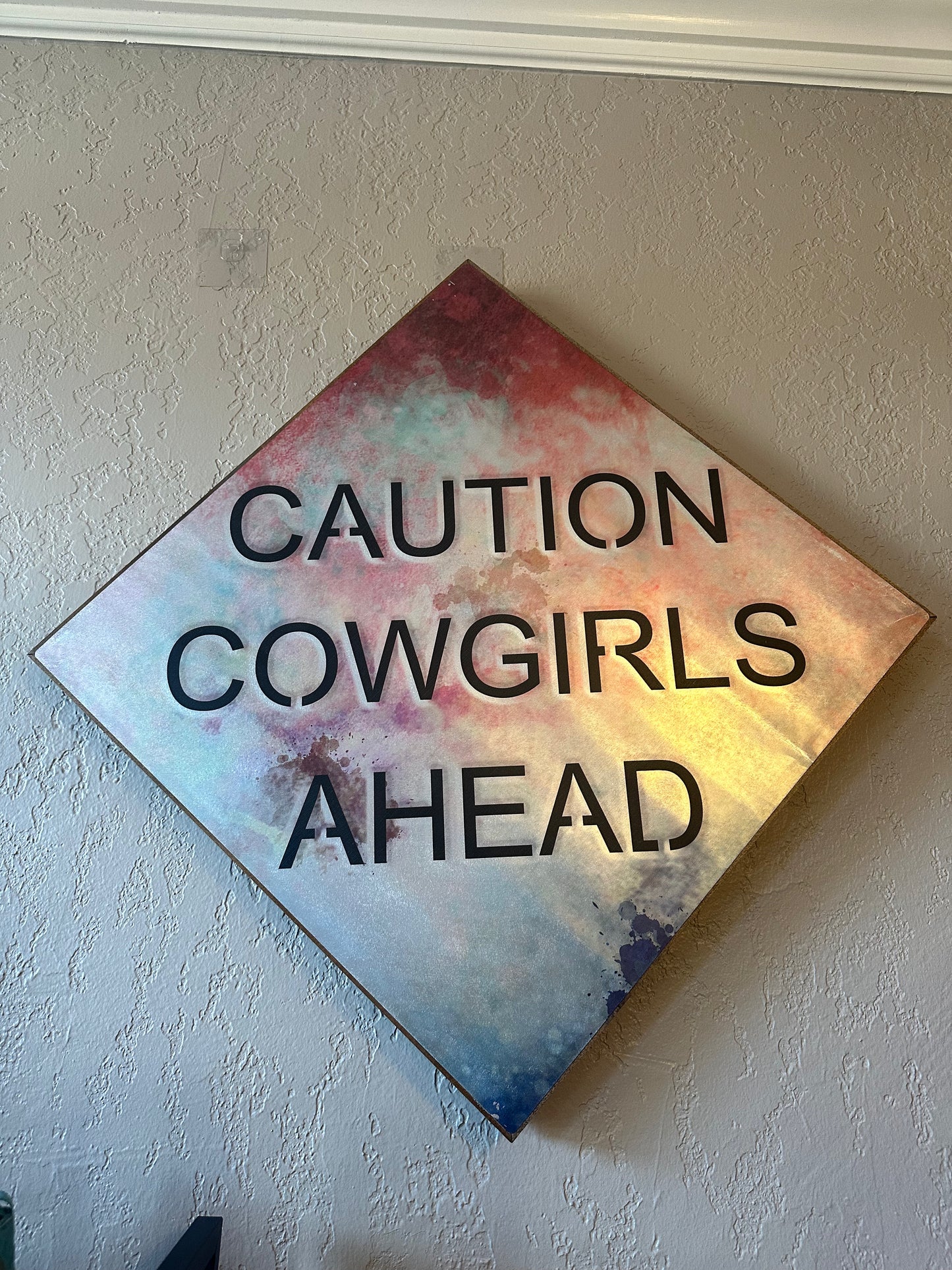 Caution Cowgirl Ahead