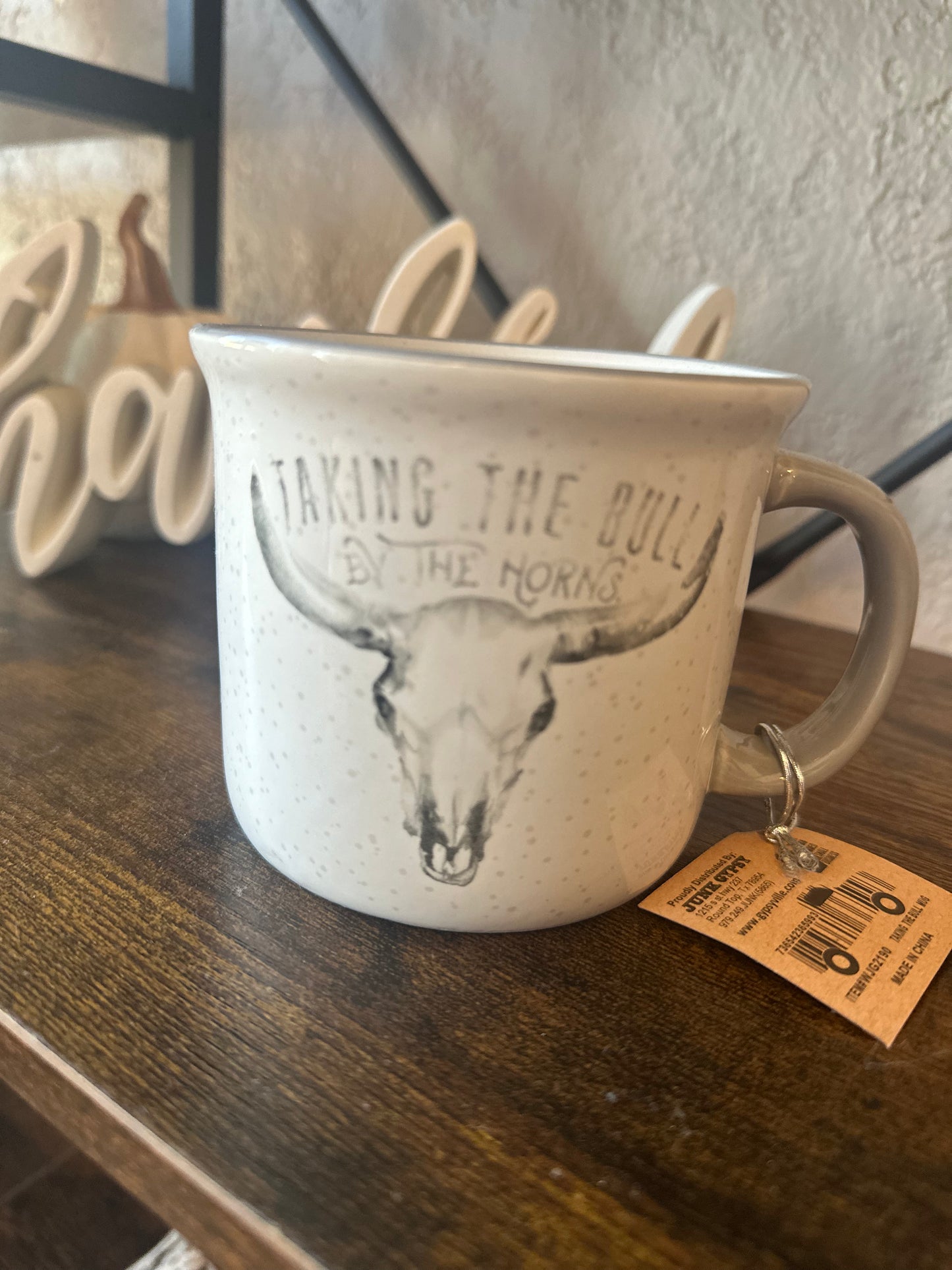 Taking The Bull By The Horns Coffee Mug