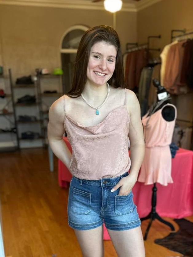 Dusty Peach Bodysuit