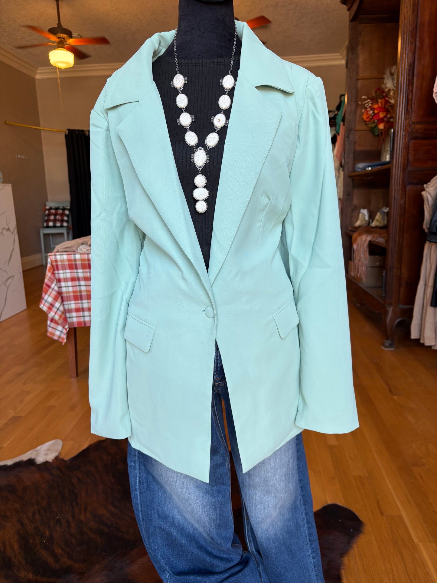 Mint Blazer PLUS