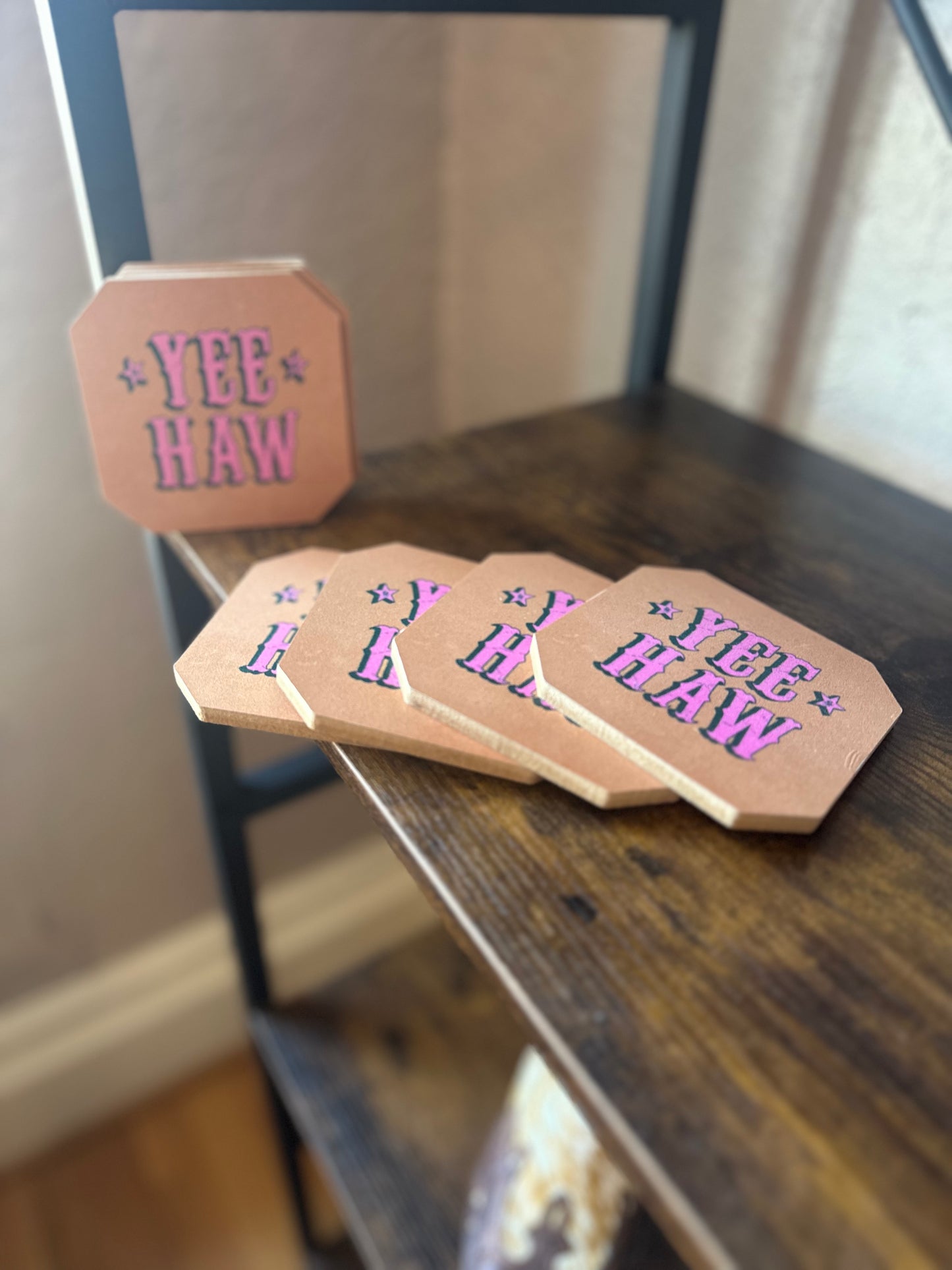 Yee Haw Coaster Set