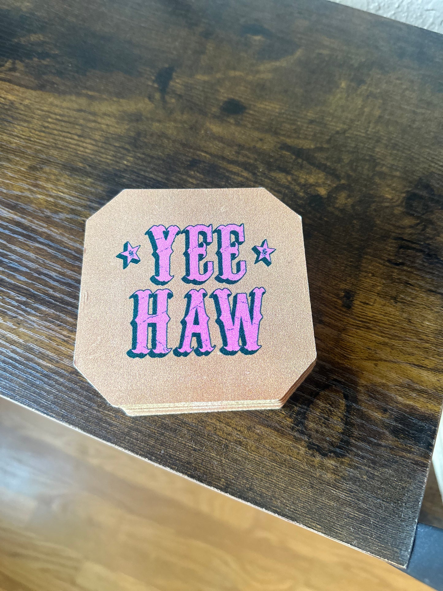 Yee Haw Coaster Set