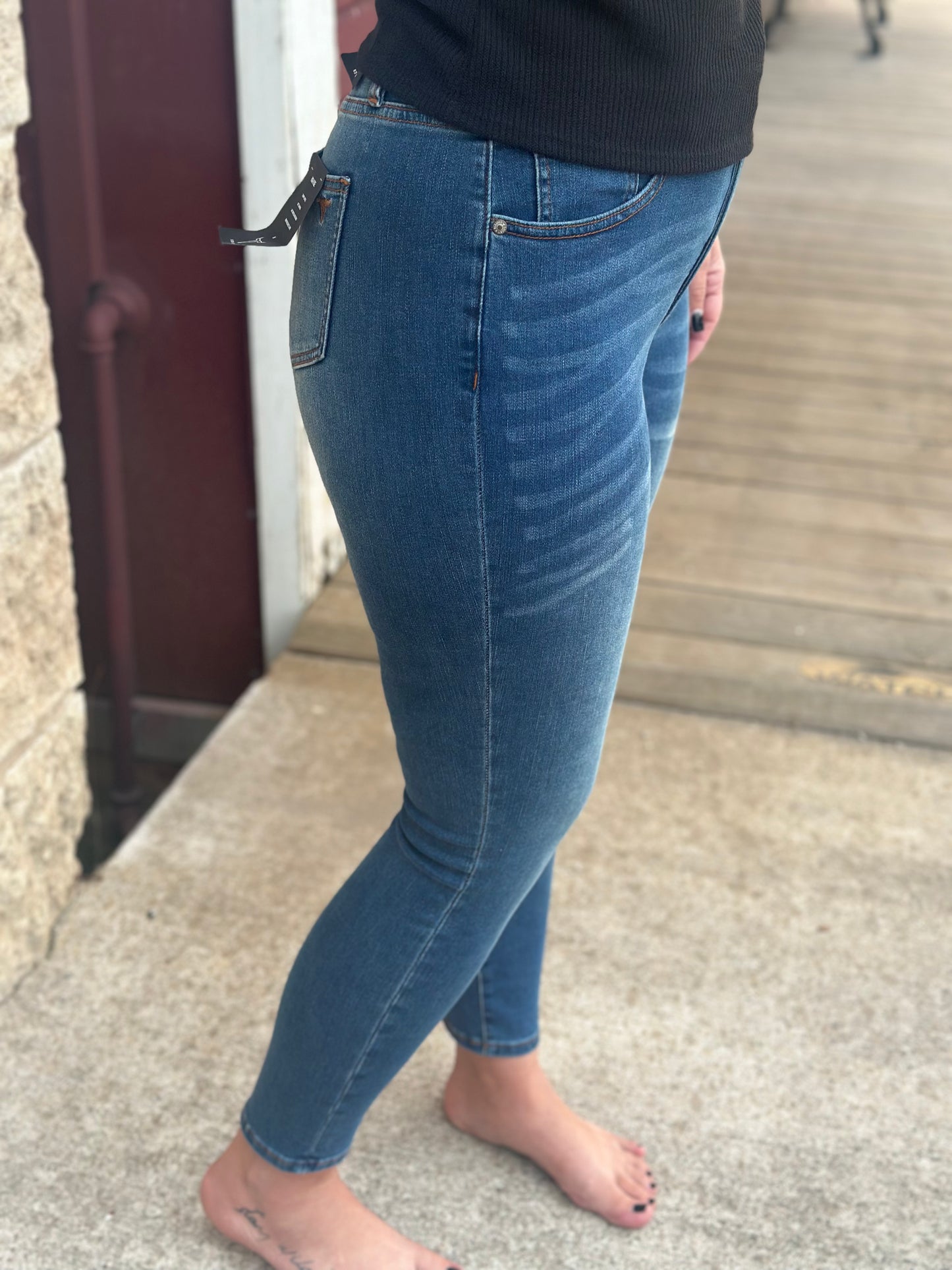 Tummy Control Skinny Jeans